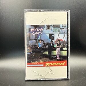 Stray Cats Built For Speed Cassette Tape 1982 EMI Arista Records